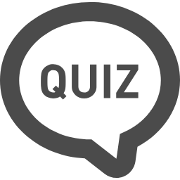 Quiz speech bubble icon